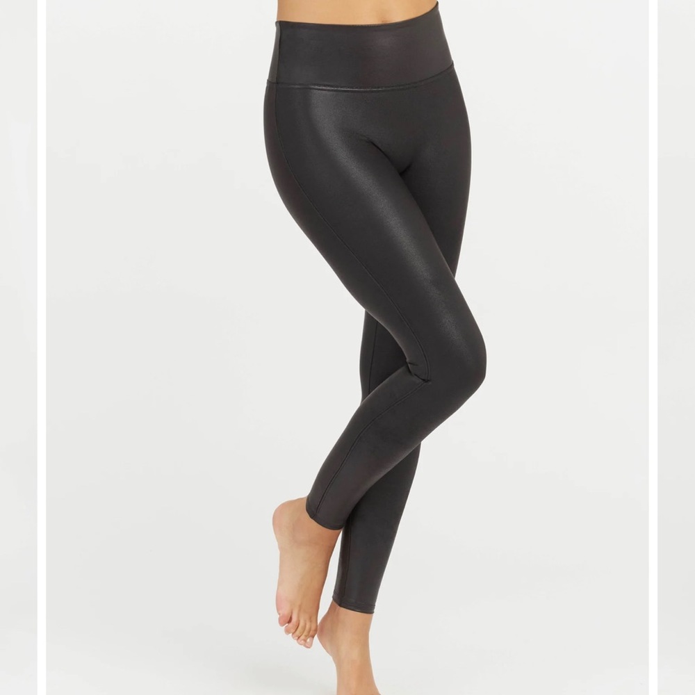 Spanx Faux Leather Leggings